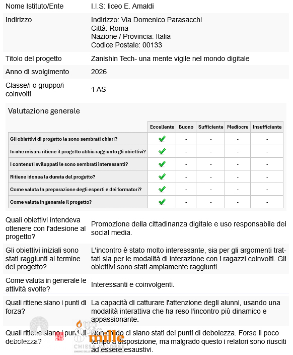 Valutazione PCTO